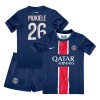 Conjunto (Camiseta+Pantalón Corto) Paris Saint-Germain Nordi Mukiele 26 Primera Equipación 2024-25 - Niño